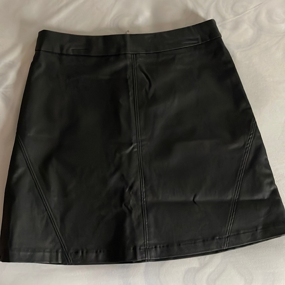 GB Girls mini skirt faux-leather